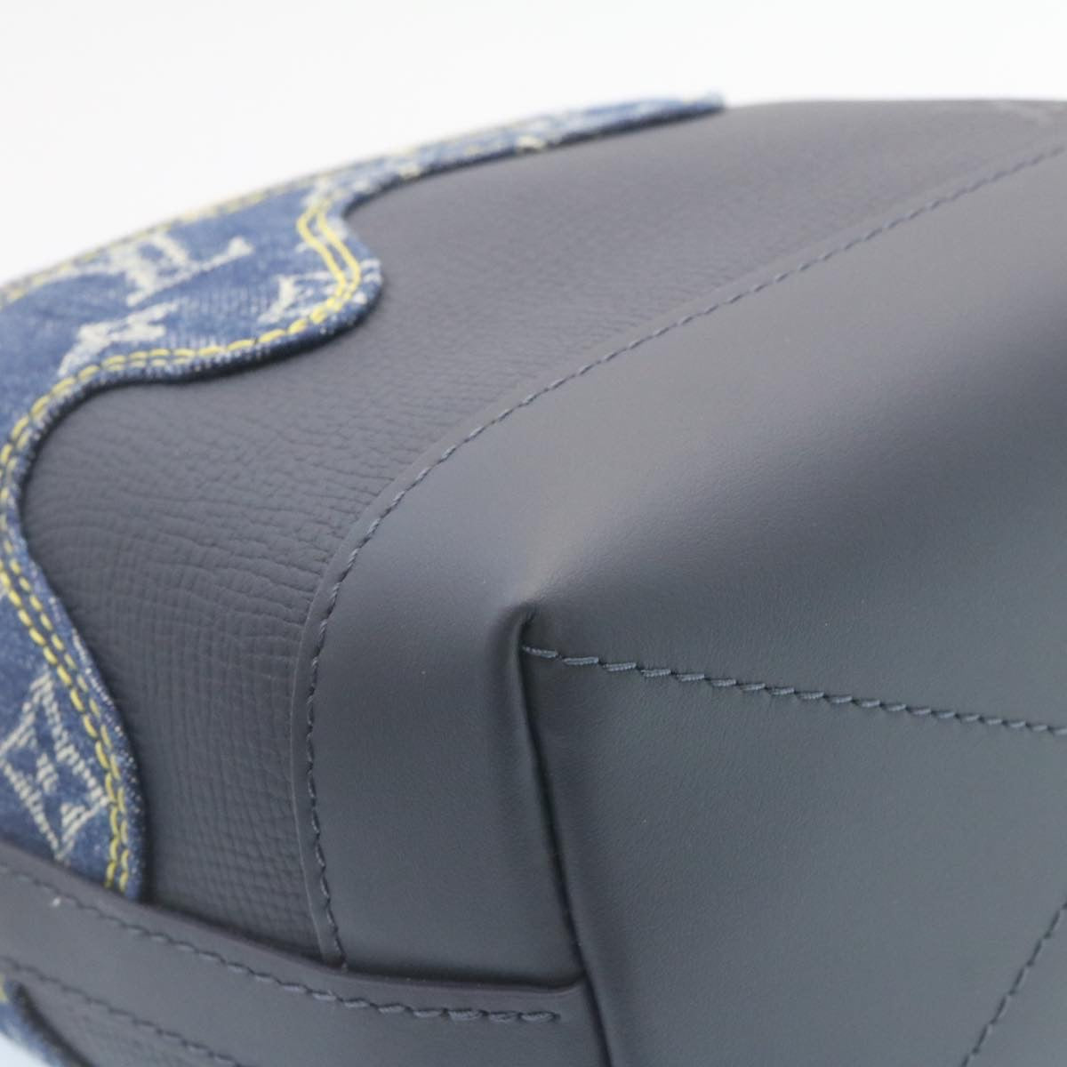LOUIS VUITTON NIGO Monogram Denim Japanese Cruiser Bag Blue M45970 28149S