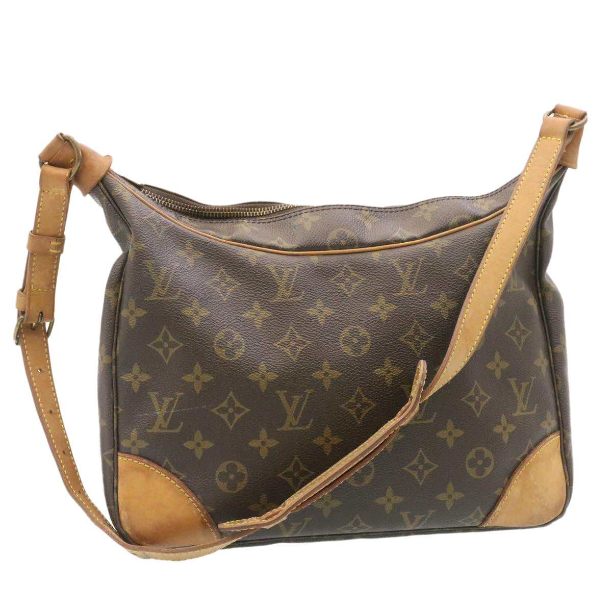 LOUIS VUITTON Monogram Boulogne 30 Shoulder Bag M51265 LV 28329
