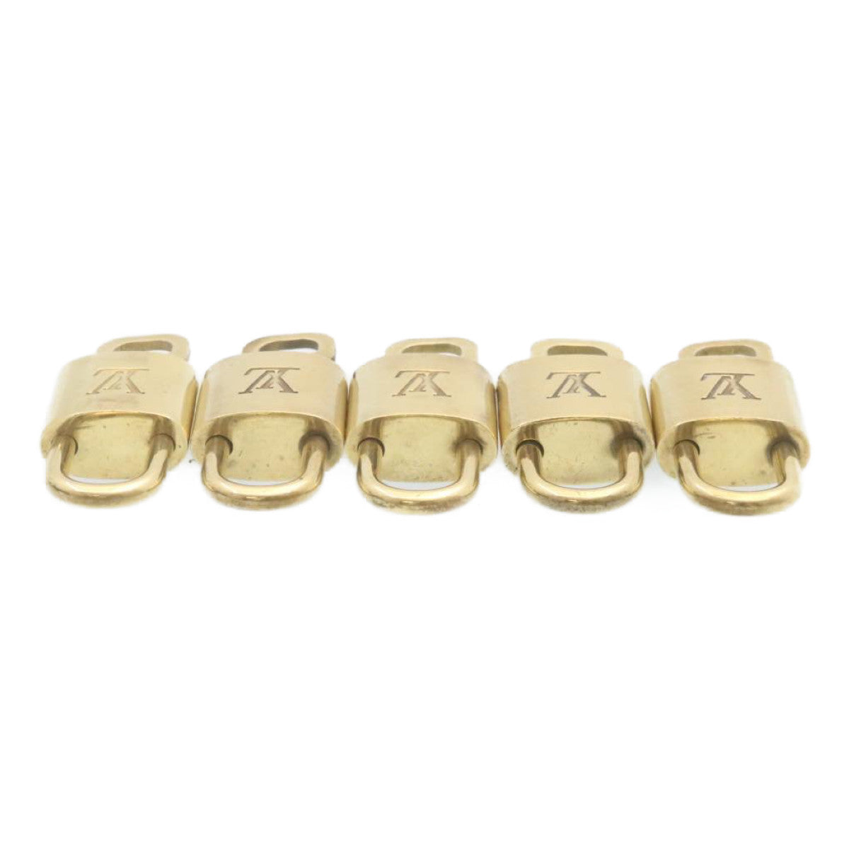 LOUIS VUITTON Padlock 10set Gold Tone LV 28369
