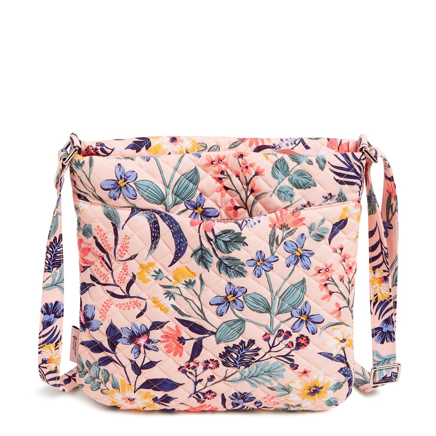 Triple Zip Hipster Crossbody Bag