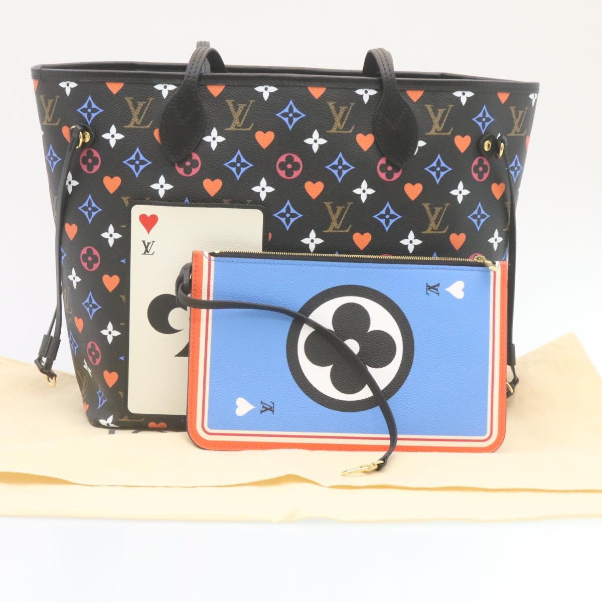 LOUIS VUITTON Game On Collection Neverfull MM Shoulder Bag M57483 LV 28626S