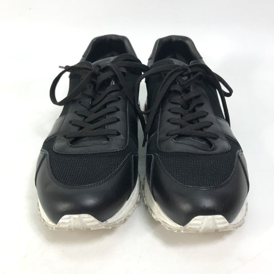 LOUIS VUITTON sneakers 1A5AX2 Canvas/Leather , Monogram Eclipse Canvas black Run away line mens 9