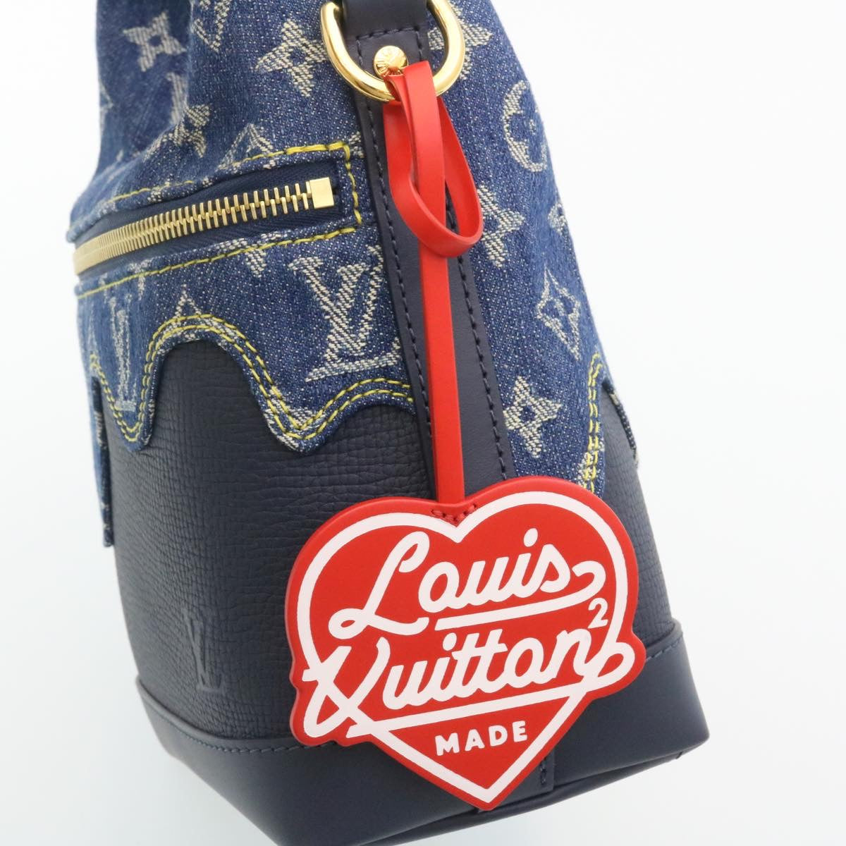LOUIS VUITTON MonogramDenim drip Japanese cruiser ShoulderBag M45970 28766S