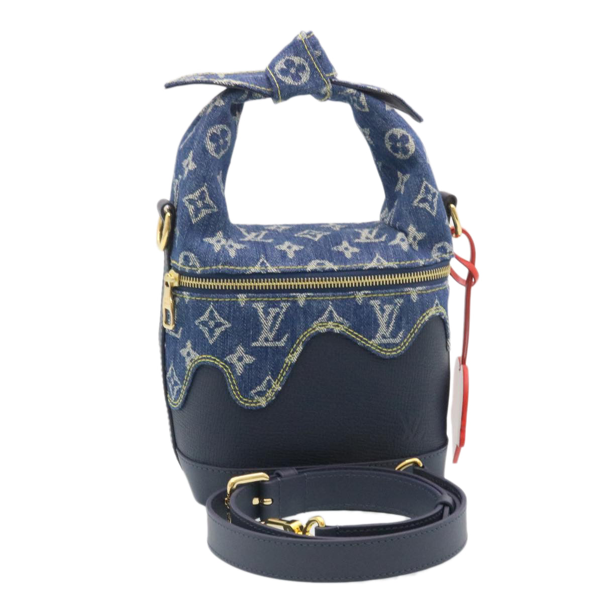 LOUIS VUITTON MonogramDenim drip Japanese cruiser ShoulderBag M45970 28766S