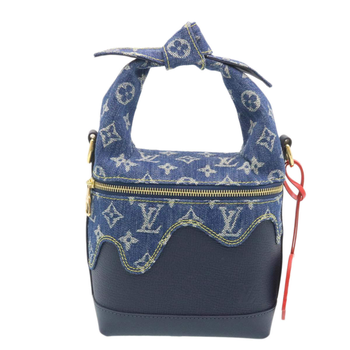 LOUIS VUITTON MonogramDenim drip Japanese cruiser ShoulderBag M45970 28766S