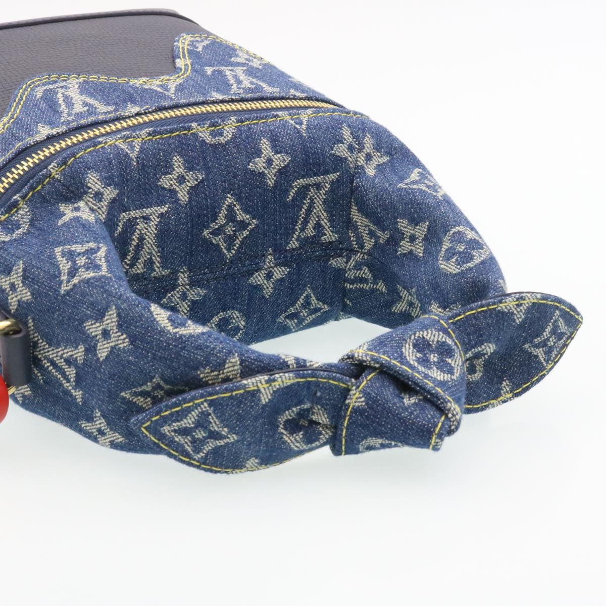 LOUIS VUITTON MonogramDenim drip Japanese cruiser ShoulderBag M45970 28766S
