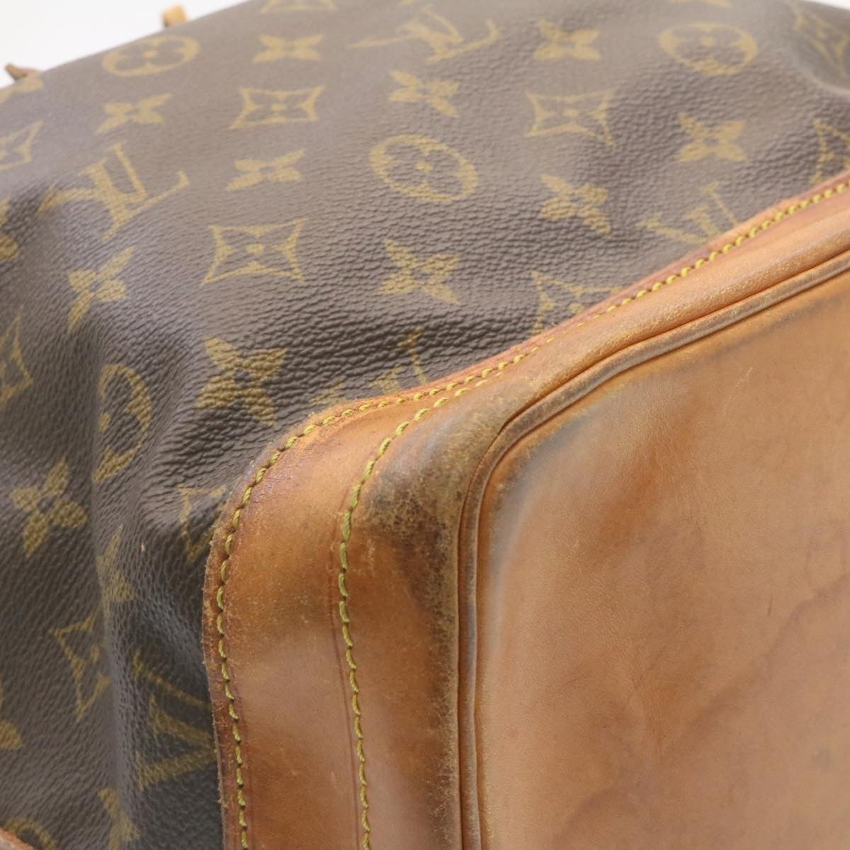 LOUIS VUITTON Monogram Noe Shoulder Bag M42224 LV 28784