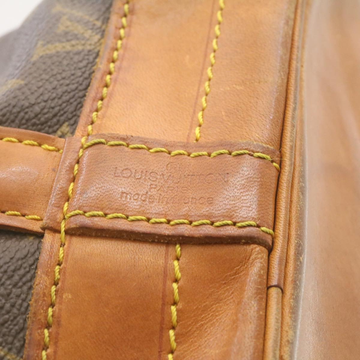 LOUIS VUITTON Monogram Noe Shoulder Bag M42224 LV 28784