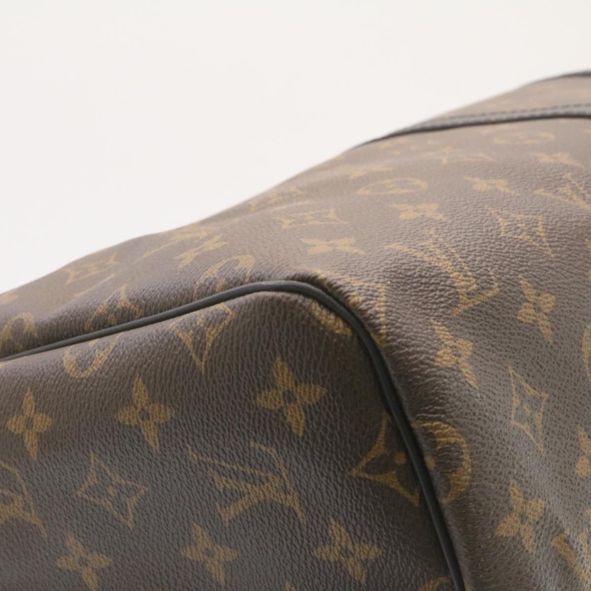 LOUIS VUITTON Monogram Macassar Keepall Bandouliere 55 M56714 28882S