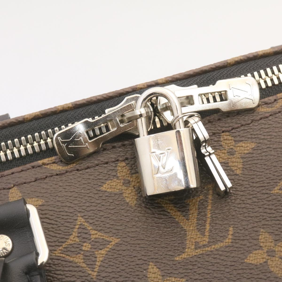 LOUIS VUITTON Monogram Macassar Keepall Bandouliere 55 M56714 28882S