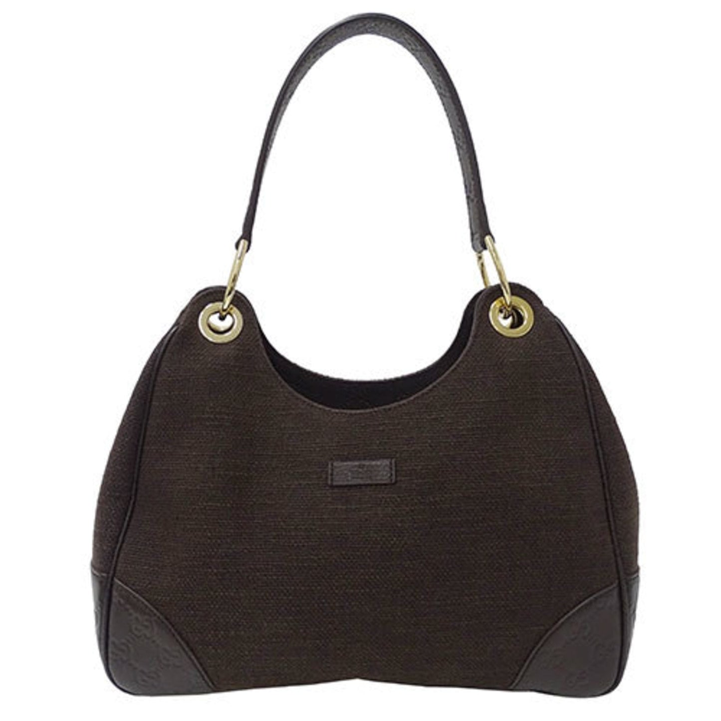 Gucci Shima Line  Canvas Shoulder Bag ()