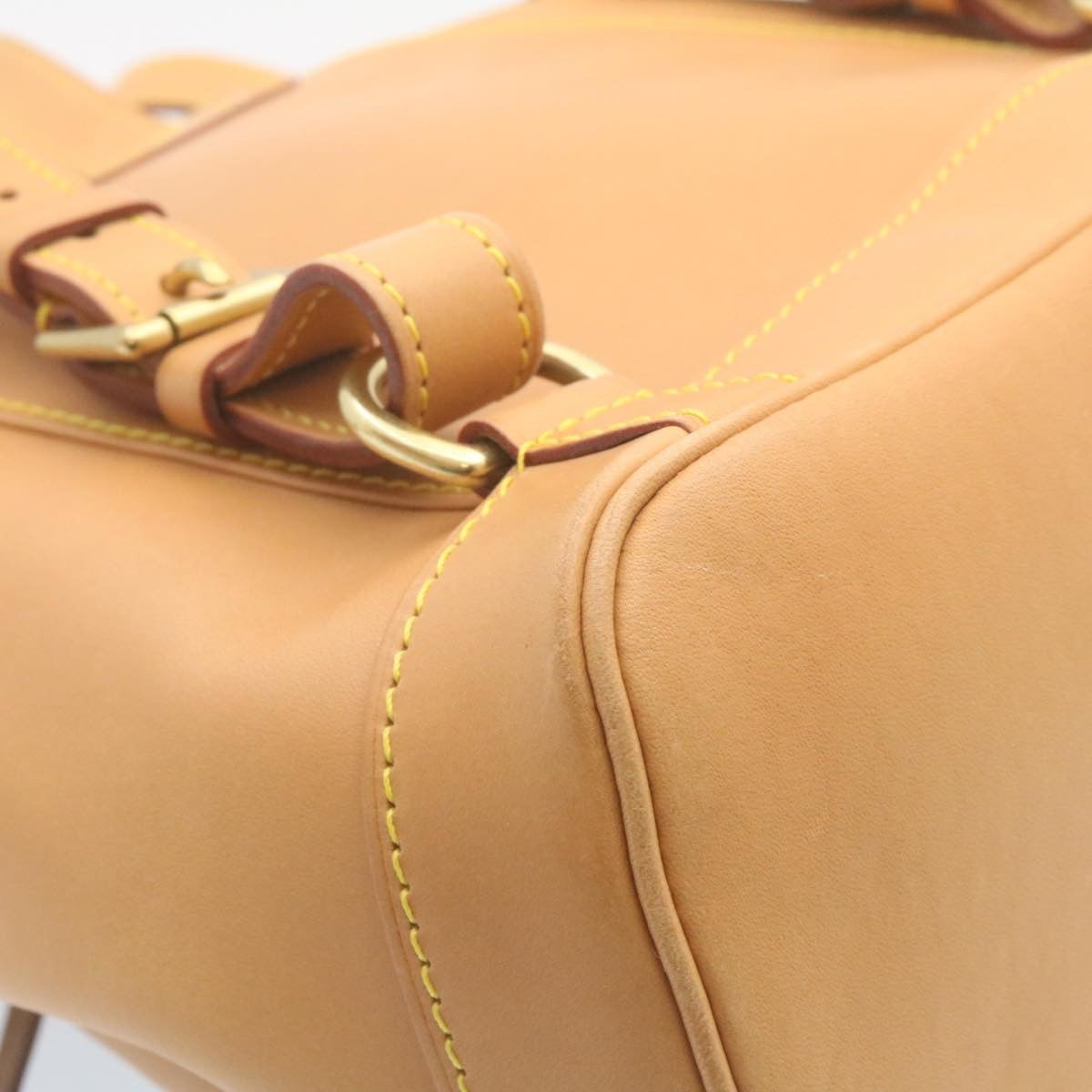 LOUIS VUITTON Nomad leather Montsouris MM Backpack SPO Beige LV 28931S