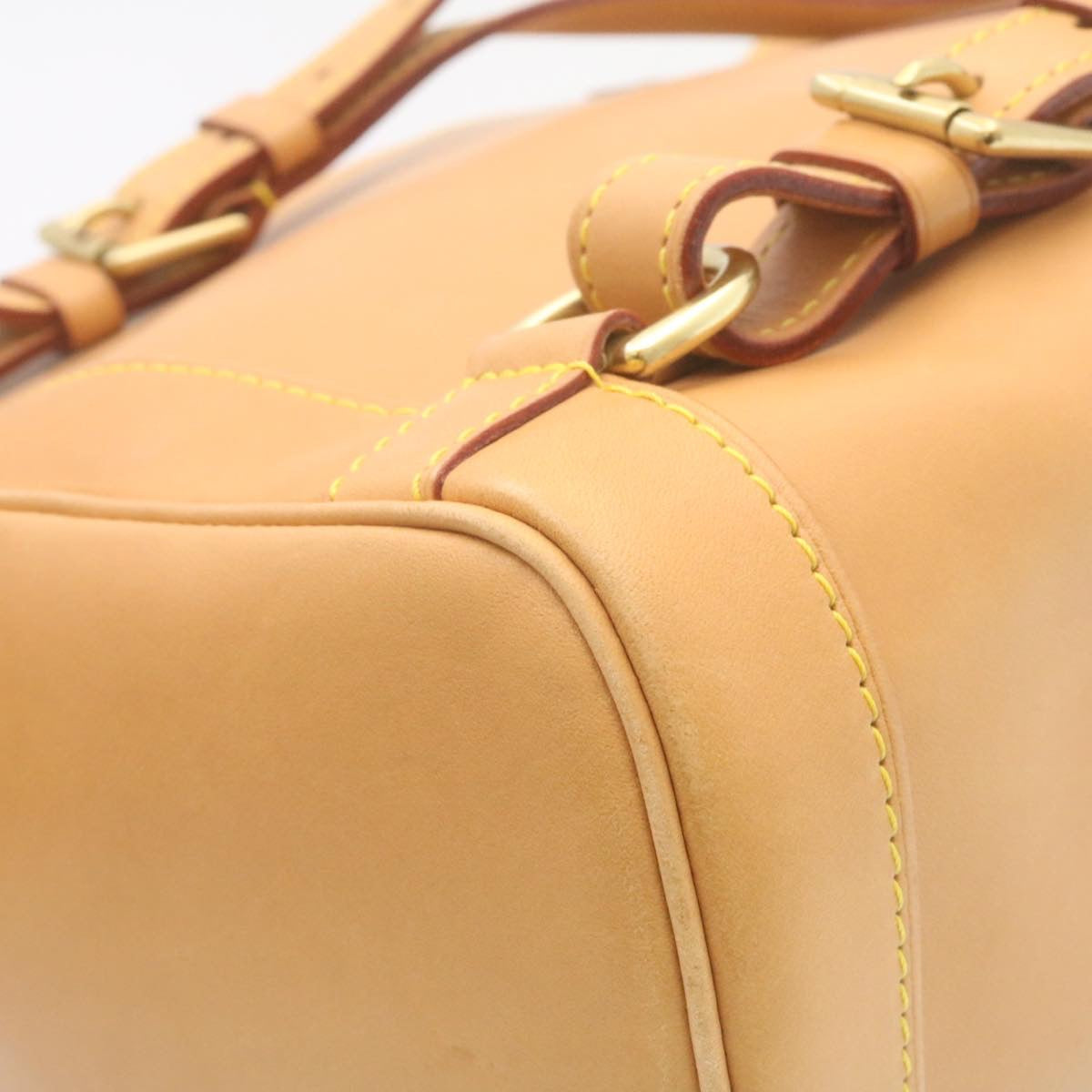 LOUIS VUITTON Nomad leather Montsouris MM Backpack SPO Beige LV 28931S