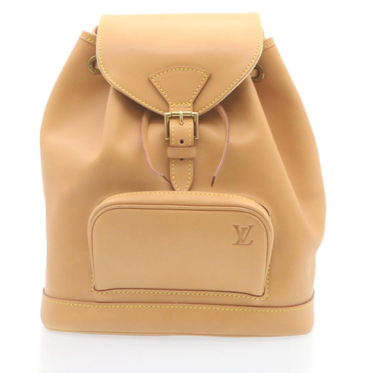 LOUIS VUITTON Nomad leather Montsouris MM Backpack SPO Beige LV 28931S