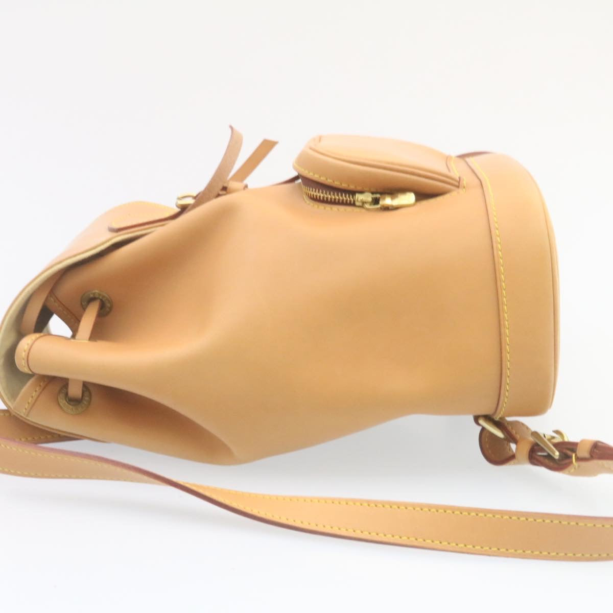 LOUIS VUITTON Nomad leather Montsouris MM Backpack SPO Beige LV 28931S