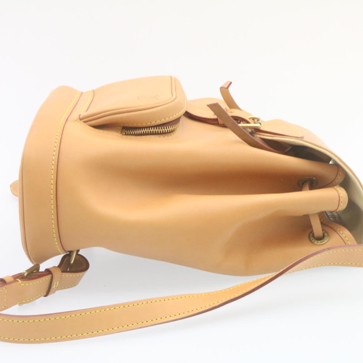 LOUIS VUITTON Nomad leather Montsouris MM Backpack SPO Beige LV 28931S