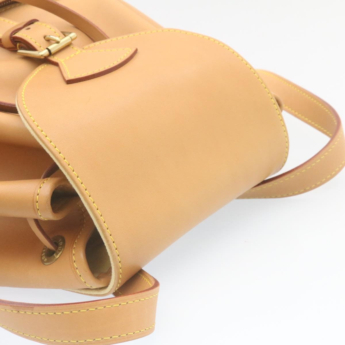 LOUIS VUITTON Nomad leather Montsouris MM Backpack SPO Beige LV 28931S