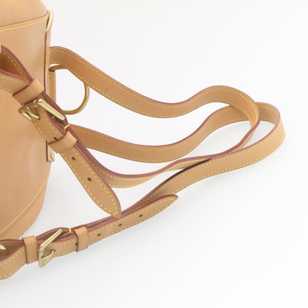 LOUIS VUITTON Nomad leather Montsouris MM Backpack SPO Beige LV 28931S