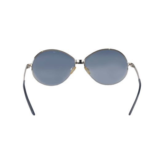 Luxury Fendi Oval Gradient Aviator Sunglasses - '10s