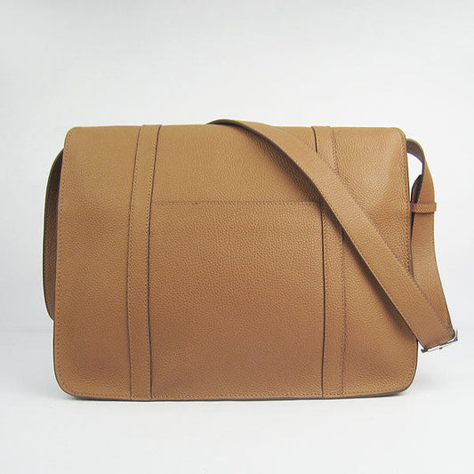 Luxury Hermes Steve H2812 Lambskin Coffee