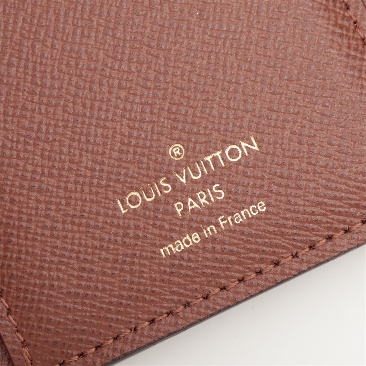 Louis Vuitton Monogram Portefolio Victoria M62472 Brown Compact Wallet