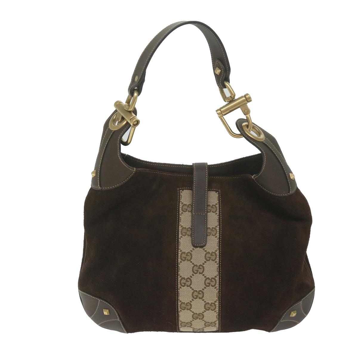 Luxury Gucci Trending 2025 Jackie  Suede Shoulder Bag ()