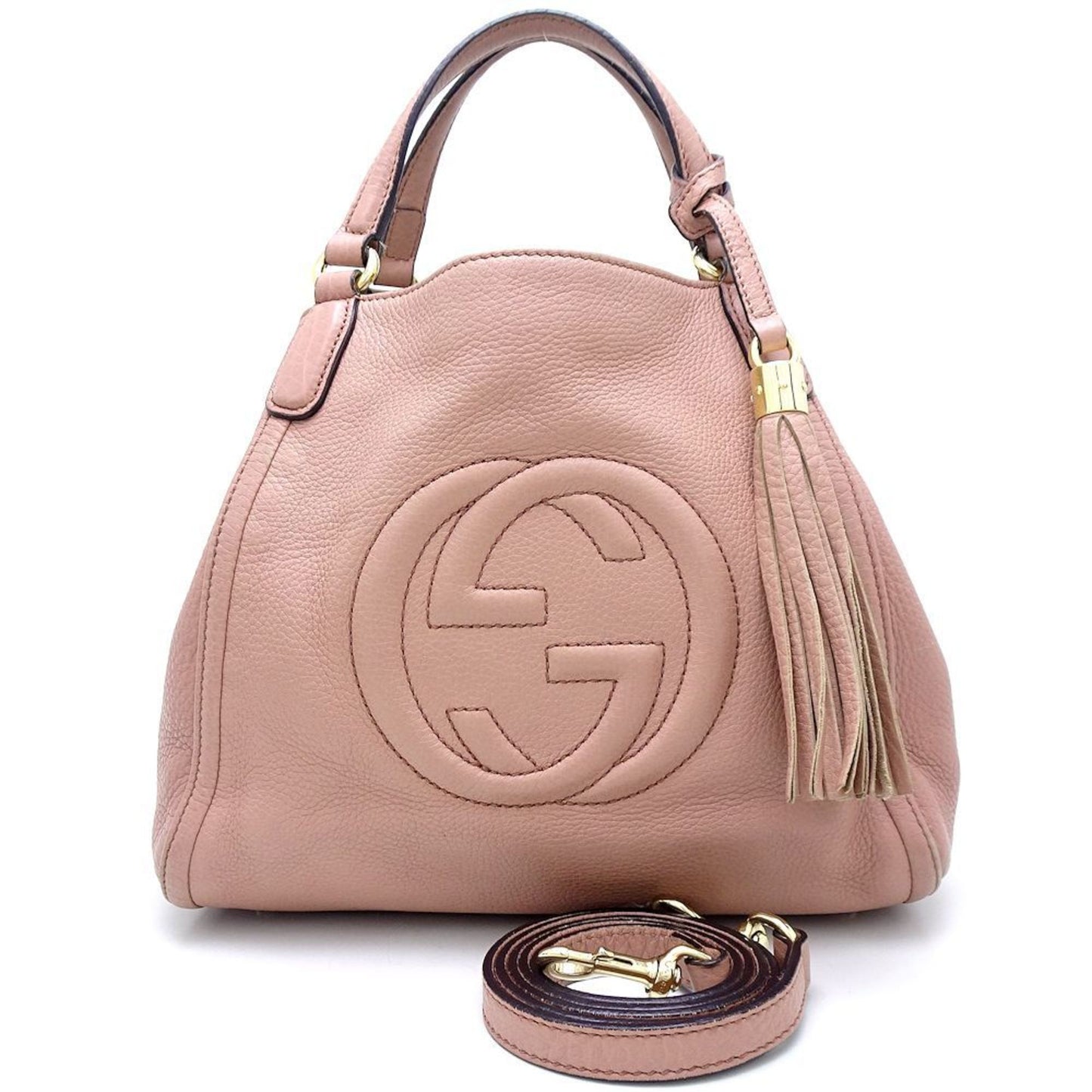 Gucci Soho  Leather Handbag ()