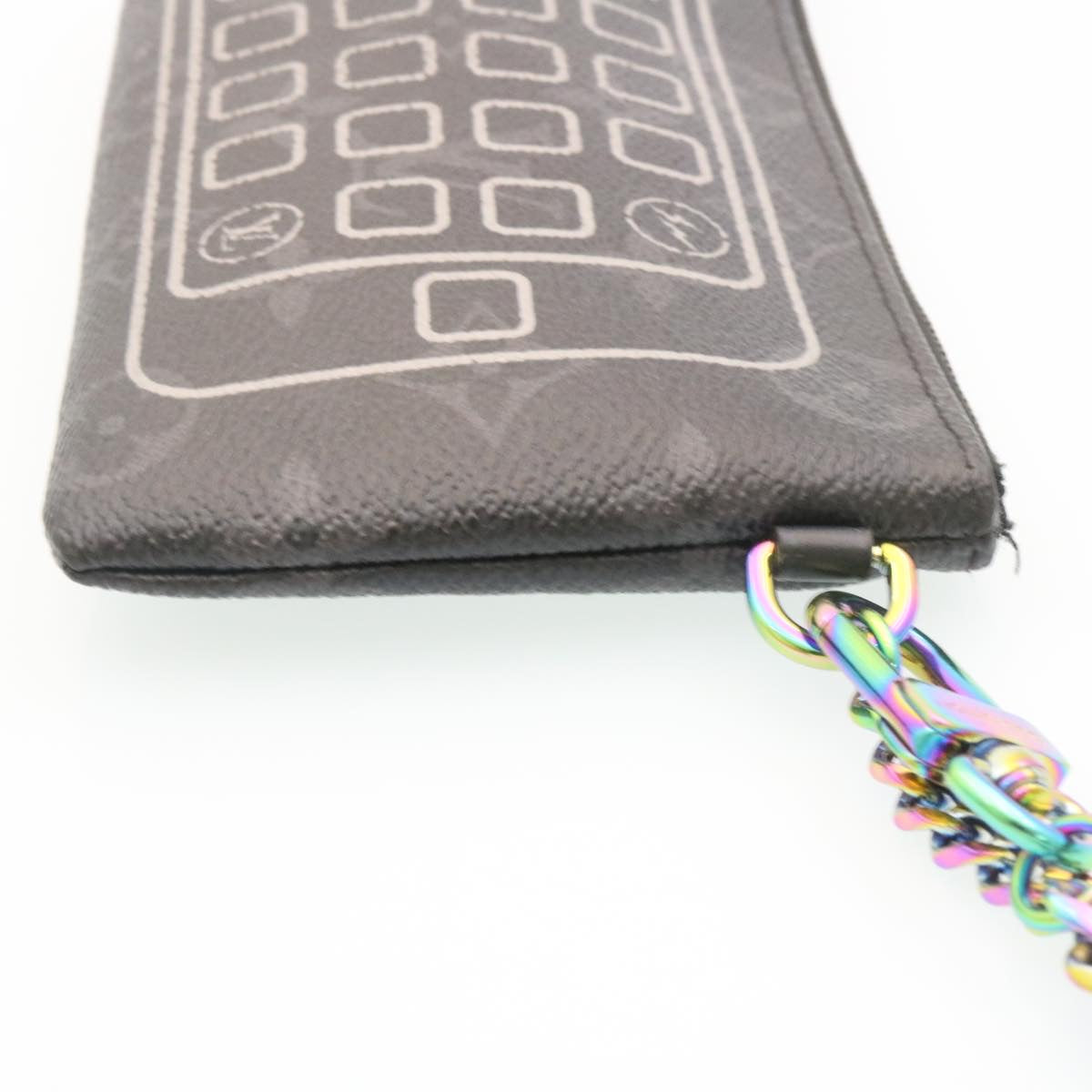 LOUIS VUITTON Monogram Eclipse Fragment iPhone Case M64433 LV 29016