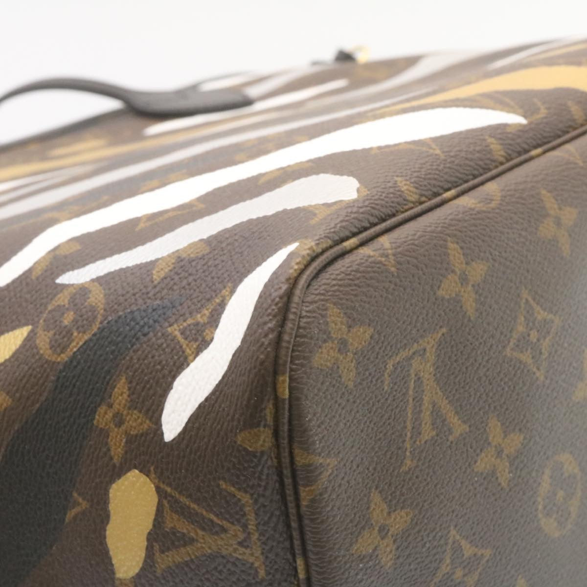 LOUIS VUITTON × LOL Monogram Camouflage Neverfull MM Tote Bag M45201 29024S