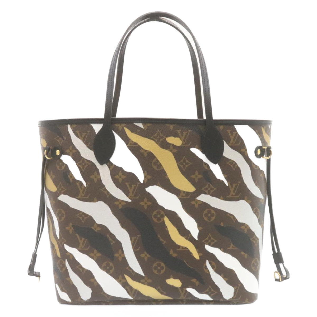LOUIS VUITTON × LOL Monogram Camouflage Neverfull MM Tote Bag M45201 29024S