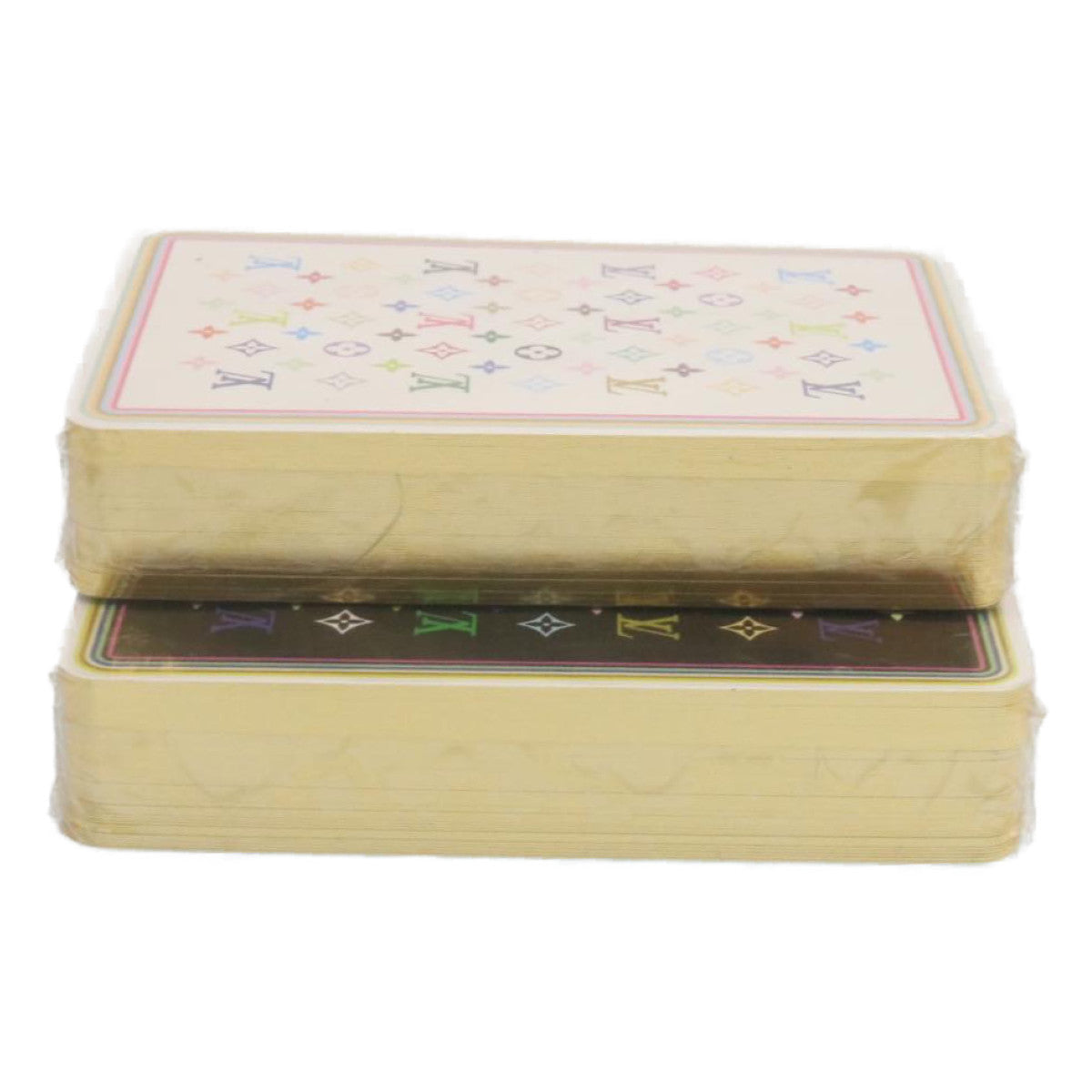 LOUIS VUITTON Multicolor Takashi Murakami Playing Cards Black White 29099