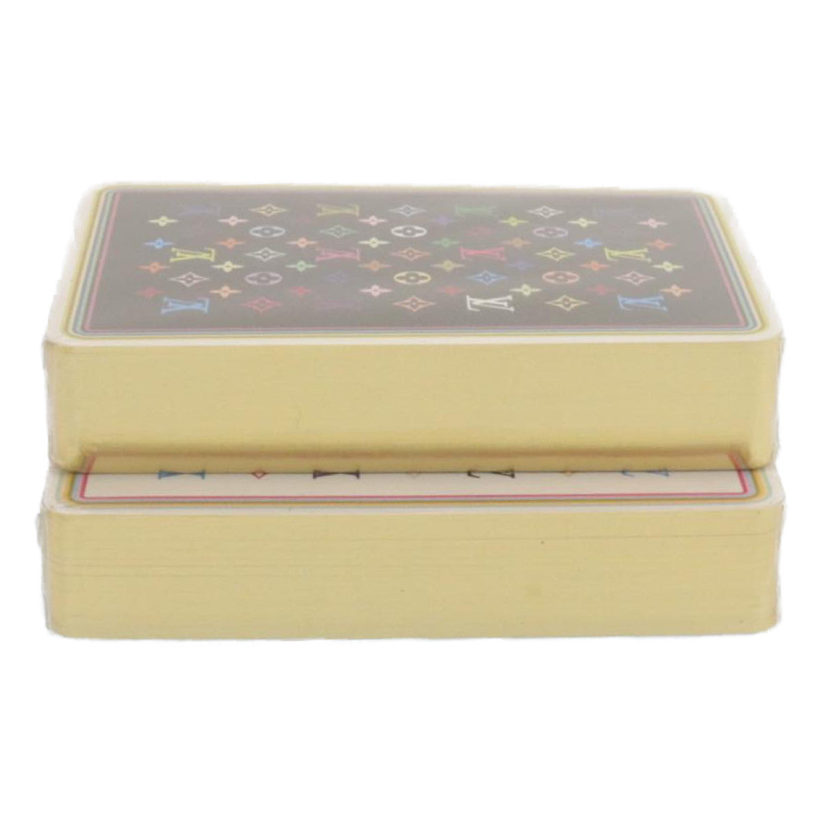 LOUIS VUITTON Multicolor Takashi Murakami Playing Cards Black White 29099