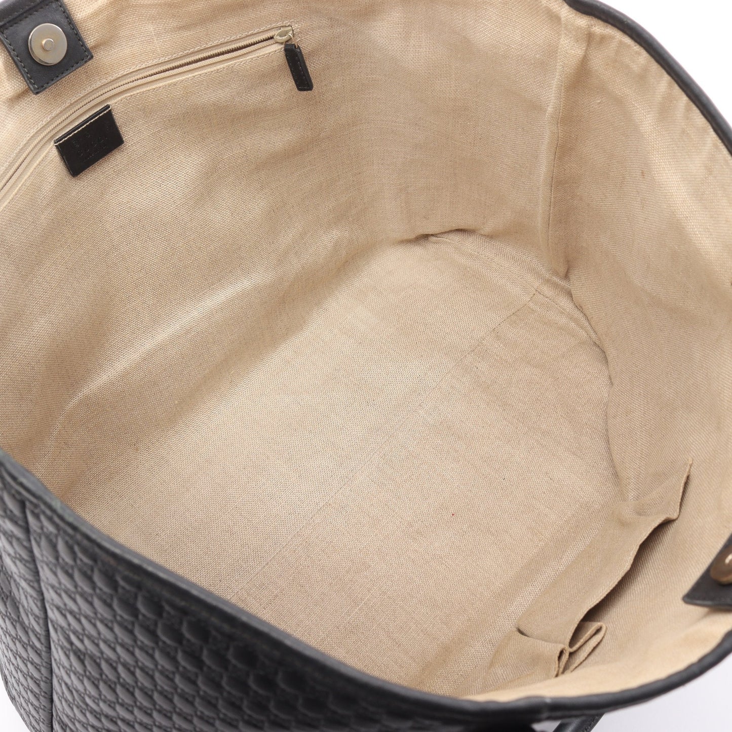 Micro Gg Guccissima Handbag Tote Bag Leather