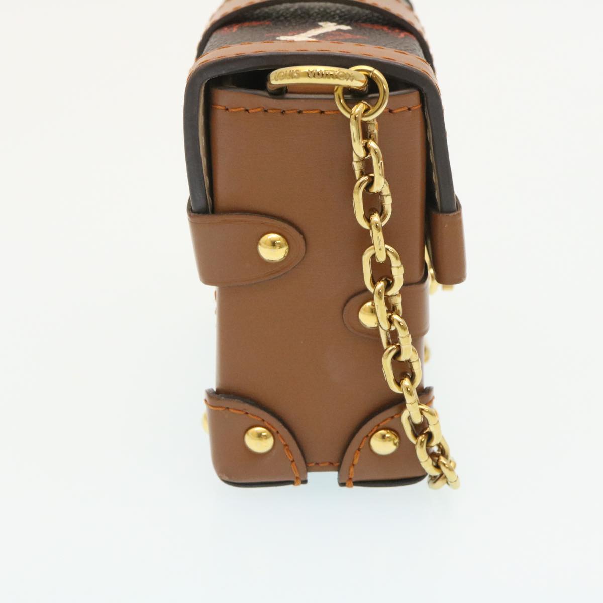 LOUIS VUITTON Monogram Catgram Essential Trunk Pouch M63892 LV 29169S
