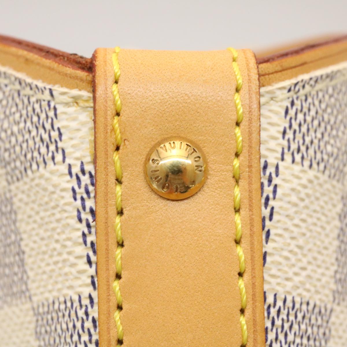 LOUIS VUITTON Damier Azur Pumplon PM Tote Bag N48057 LV 29173S