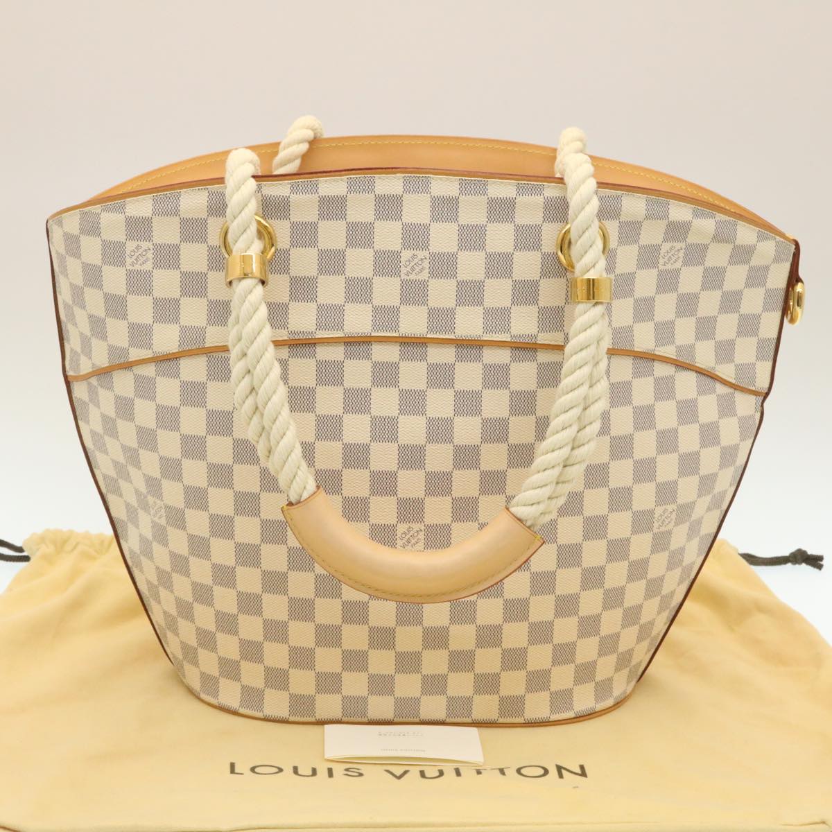 LOUIS VUITTON Damier Azur Pumplon PM Tote Bag N48057 LV 29173S
