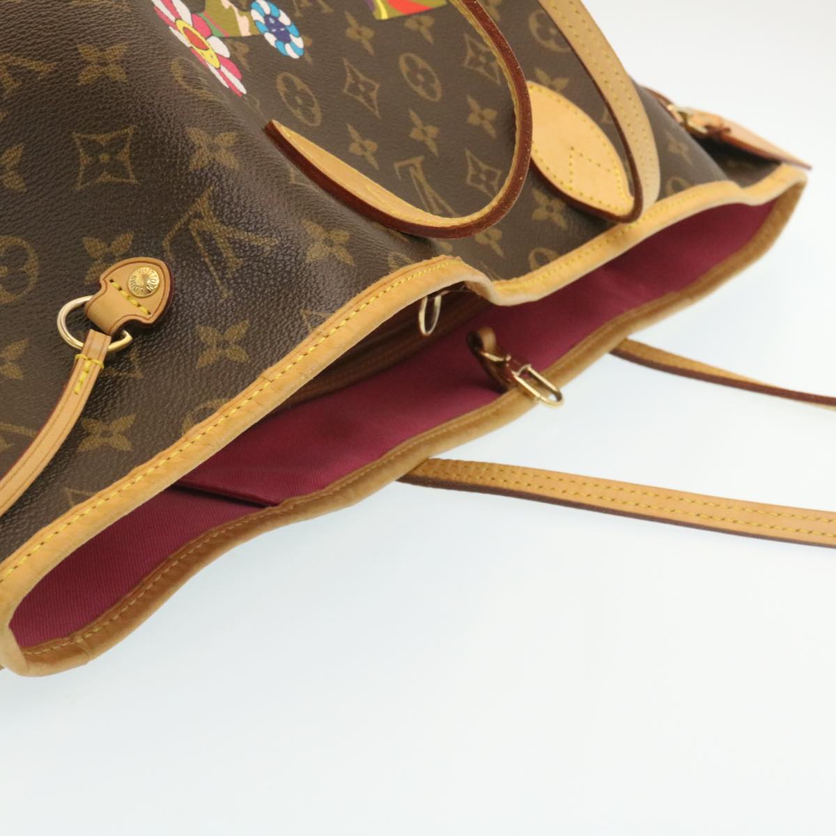 LOUIS VUITTON Monogram Neverfull GM Tote Bag Takashi Murakami M95560 29177S
