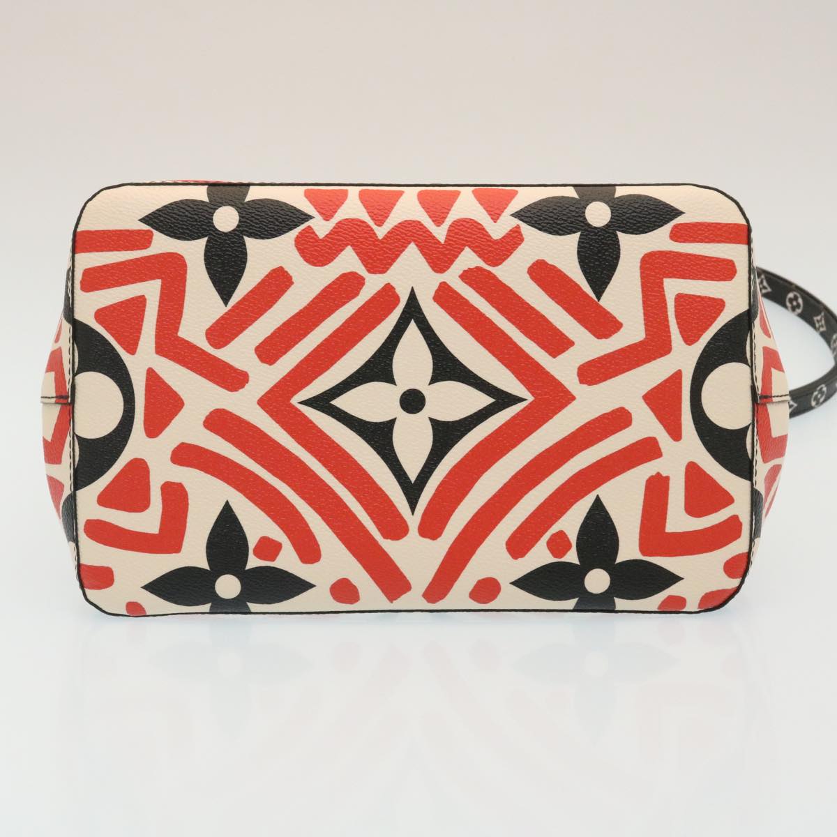 LOUIS VUITTON Monogram Giant LV Clafoutis Neo Noe Shoulder Bag Red 29182S