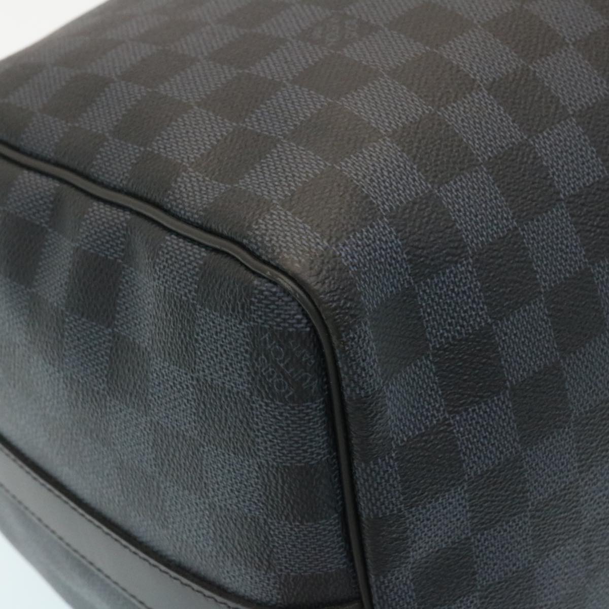 LOUIS VUITTON Damier Cobalt Keepall Bandouliere 45 Boston Bag N41349 29189S