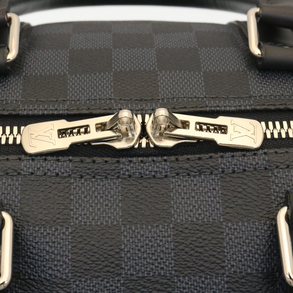 LOUIS VUITTON Damier Cobalt Keepall Bandouliere 45 Boston Bag N41349 29189S