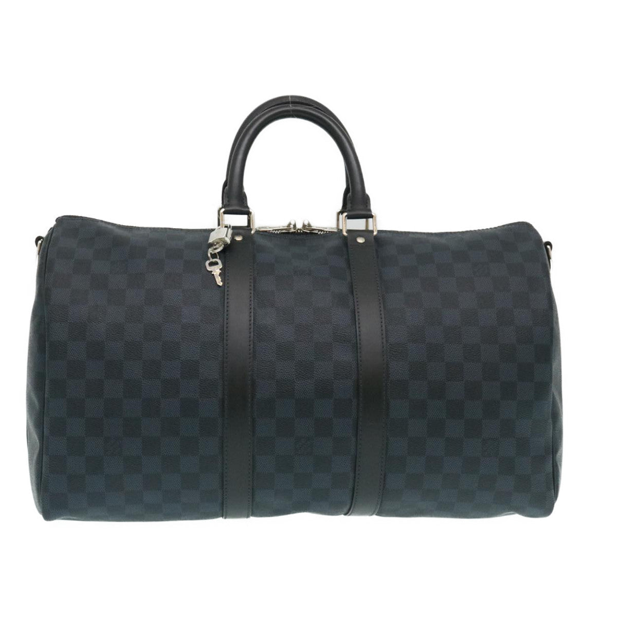 LOUIS VUITTON Damier Cobalt Keepall Bandouliere 45 Boston Bag N41349 29189S