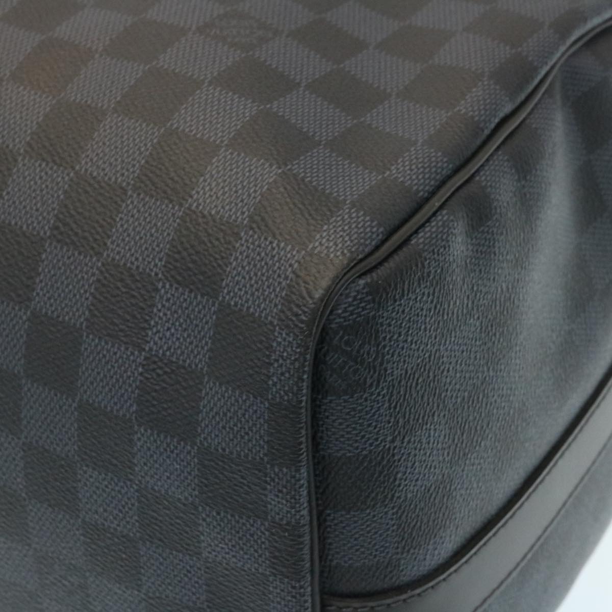 LOUIS VUITTON Damier Cobalt Keepall Bandouliere 45 Boston Bag N41349 29189S