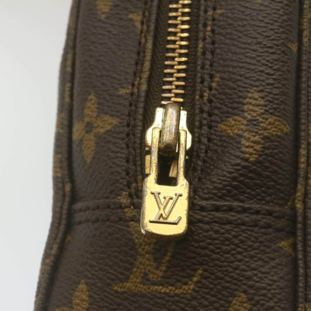 LOUIS VUITTON Monogram Trousse Toilette 23 Clutch Bag M47524 LV 29213