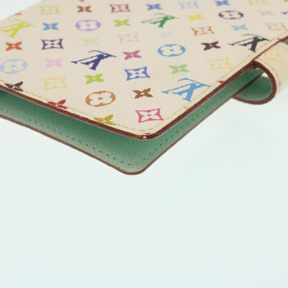 LOUIS VUITTON Multicolor Agenda Partonaire PM Day Planner Cover White 29218