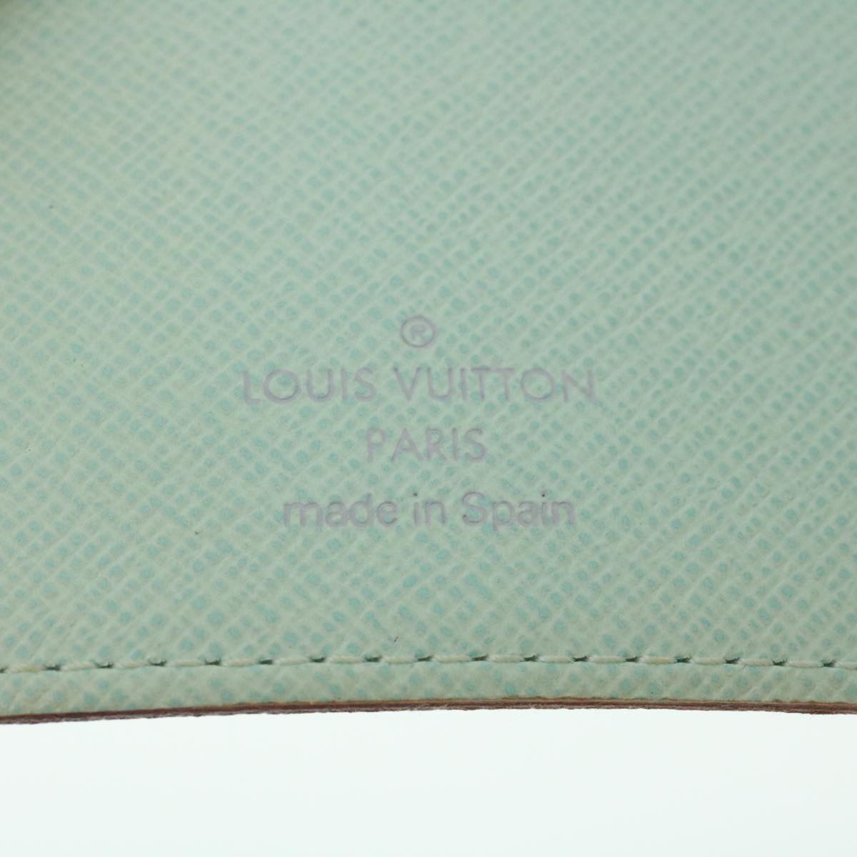 LOUIS VUITTON Multicolor Agenda Partonaire PM Day Planner Cover White 29218