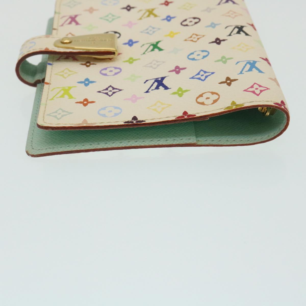 LOUIS VUITTON Multicolor Agenda Partonaire PM Day Planner Cover White 29218