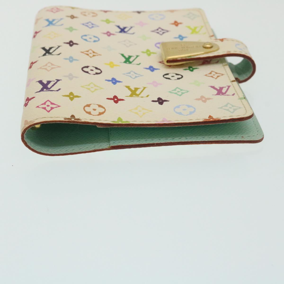 LOUIS VUITTON Multicolor Agenda Partonaire PM Day Planner Cover White 29218