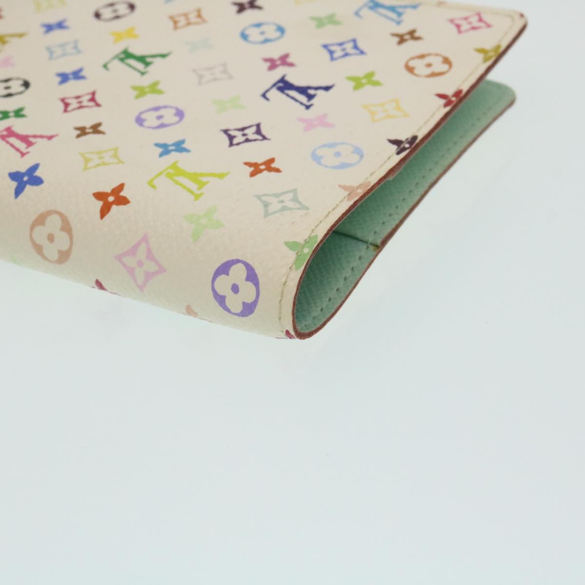 LOUIS VUITTON Multicolor Agenda Partonaire PM Day Planner Cover White 29218