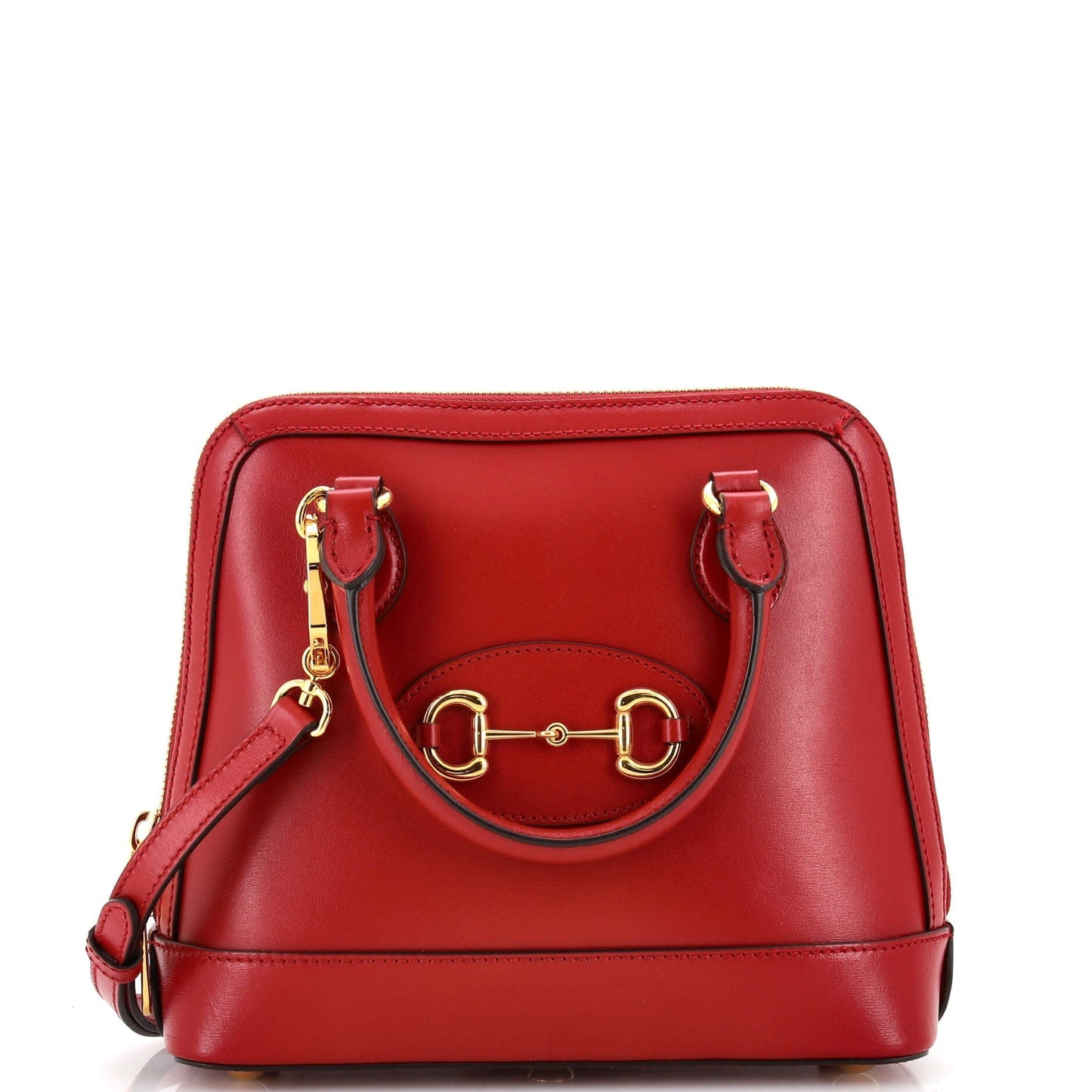 Luxury Gucci Trending 2025 Horsebit 1955 Top Handle Bag Leather Small