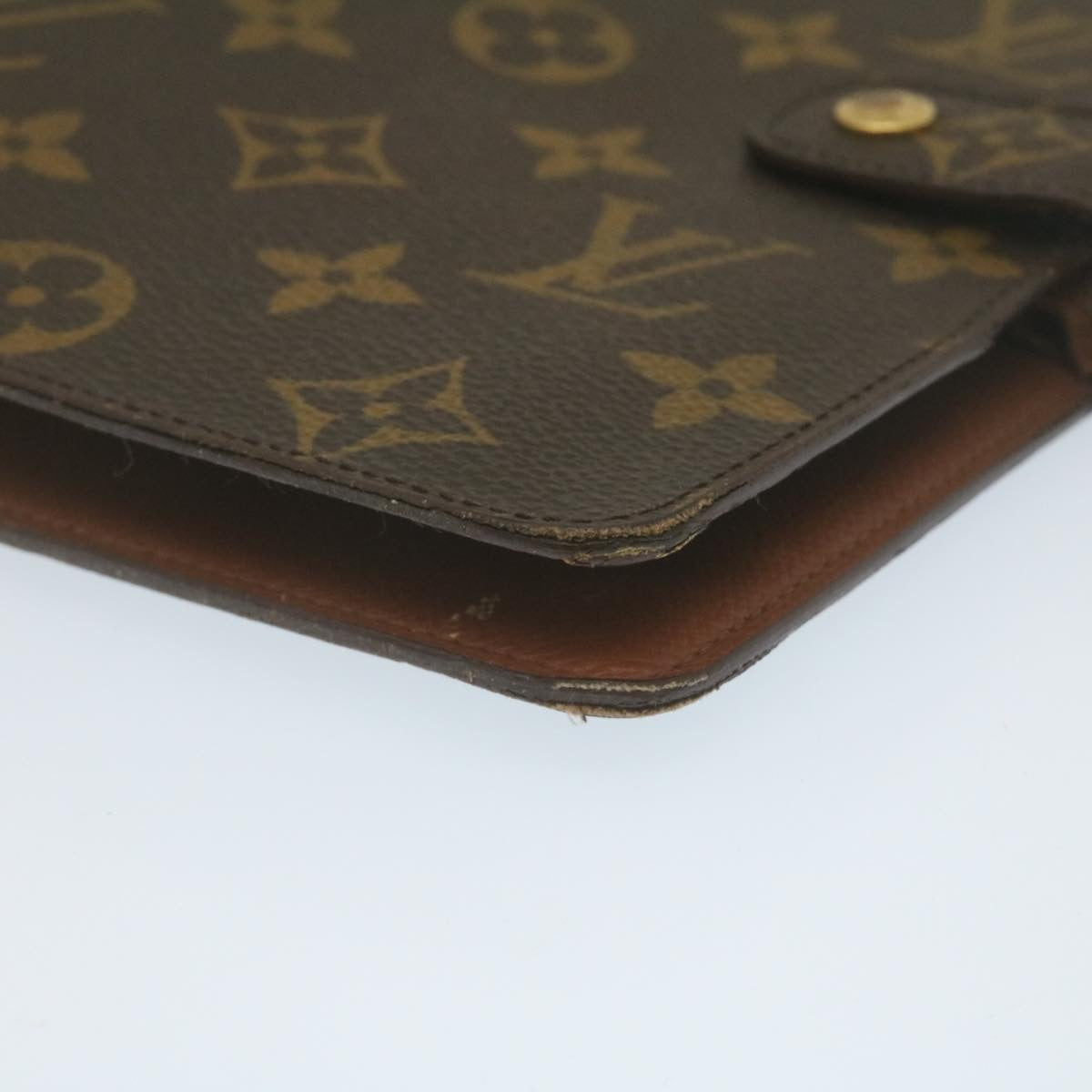 LOUIS VUITTON Monogram Agenda MM Day Planner Cover R20105 LV 29263